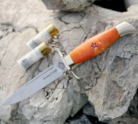 Финка НКВД из кованой стали Х12МФ купить koval-knife.shop